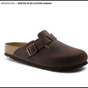 Birkenstock Soft Footbed Boston Clogs